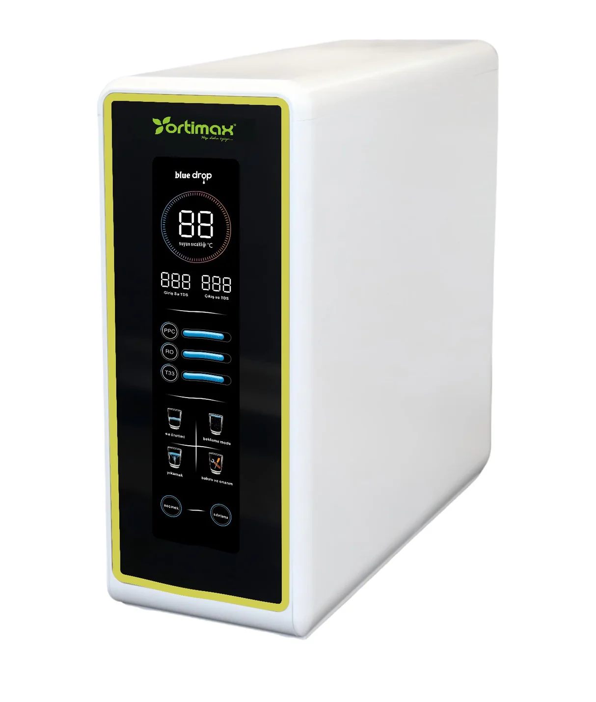 ORTİMAX BLUEDROP DİREK AKIŞ SU ARITMA CİHAZI